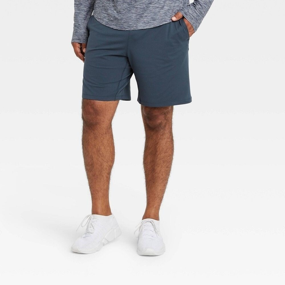 Men's Soft Stretch Shorts 9" - All in Motion™ Navy XXL NWT